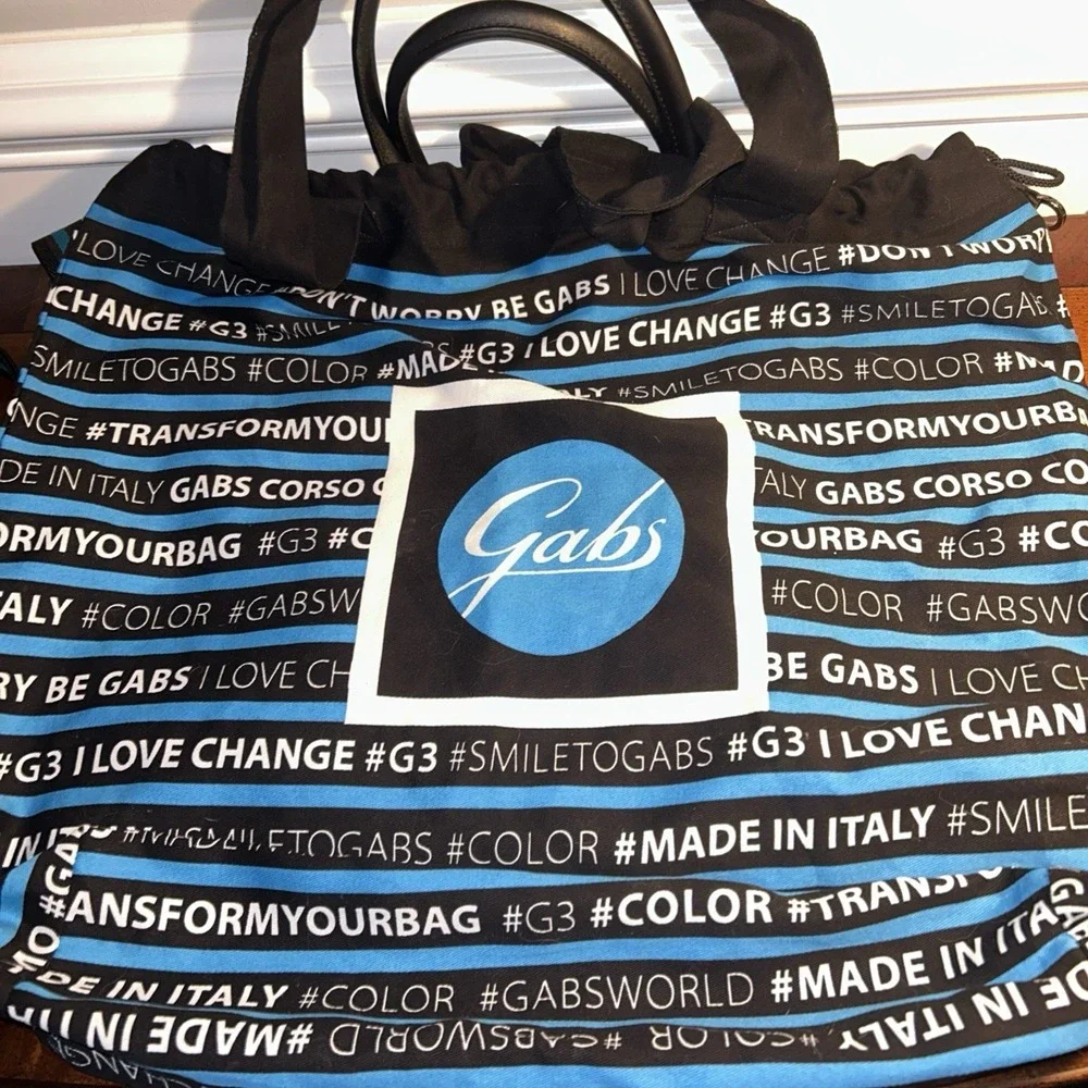 Gabs Bag G3 Plus Italian Black Leather Convertible Bag Wear 5 ways Soft Leather